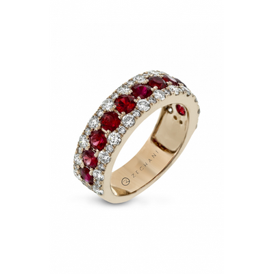 Zeghani Precious Stones Ring Zr1884