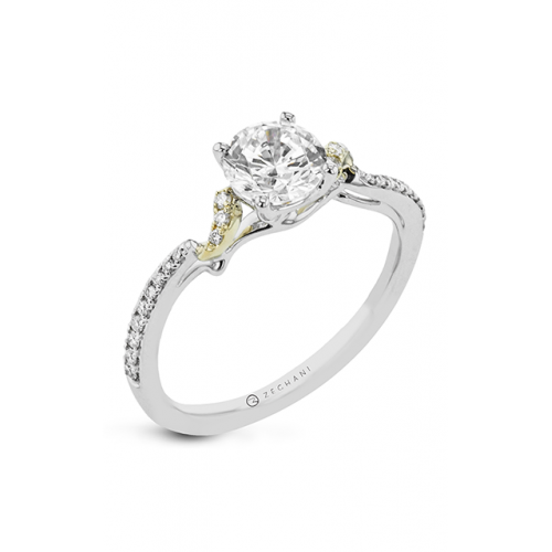 Zeghani Solitaire Engagement Ring Zr2329