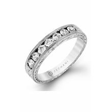 Zeghani Vintage Vixen Wedding Band Zr275