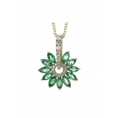 Zeghani Precious Stones Necklace Zp1275-y