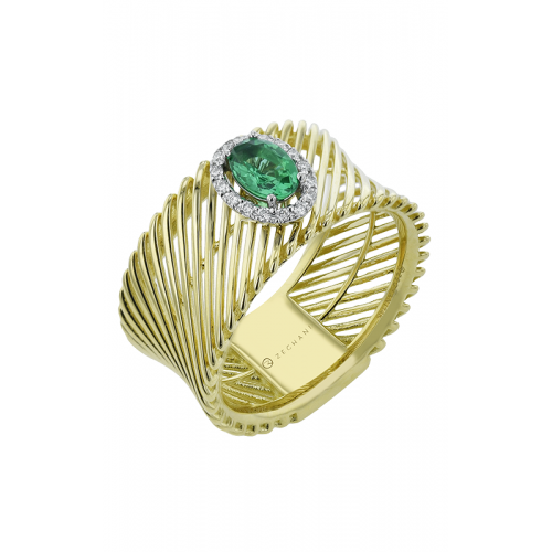 Zeghani Precious Stones Ring Zr2398