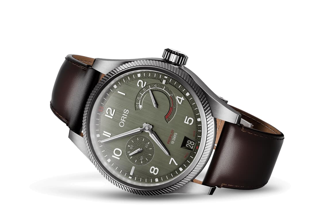 Oris ProPilot Calibre 111 Hand Winding Watch 01 111 7808 4167-07 6 20 19LC