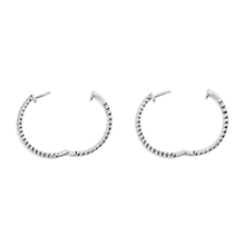 Shinola Jewelry 2 Carat Diamond Hoop Earrings S1820309326-C-14kWG-OS-IND