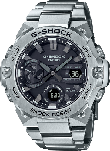 G-Shock GSTB400D-1A G-STEEL Slim Carbon Core Guard Tough Solar