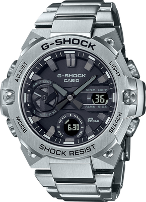 G-Shock GSTB400D-1A G-STEEL Slim Carbon Core Guard Tough Solar