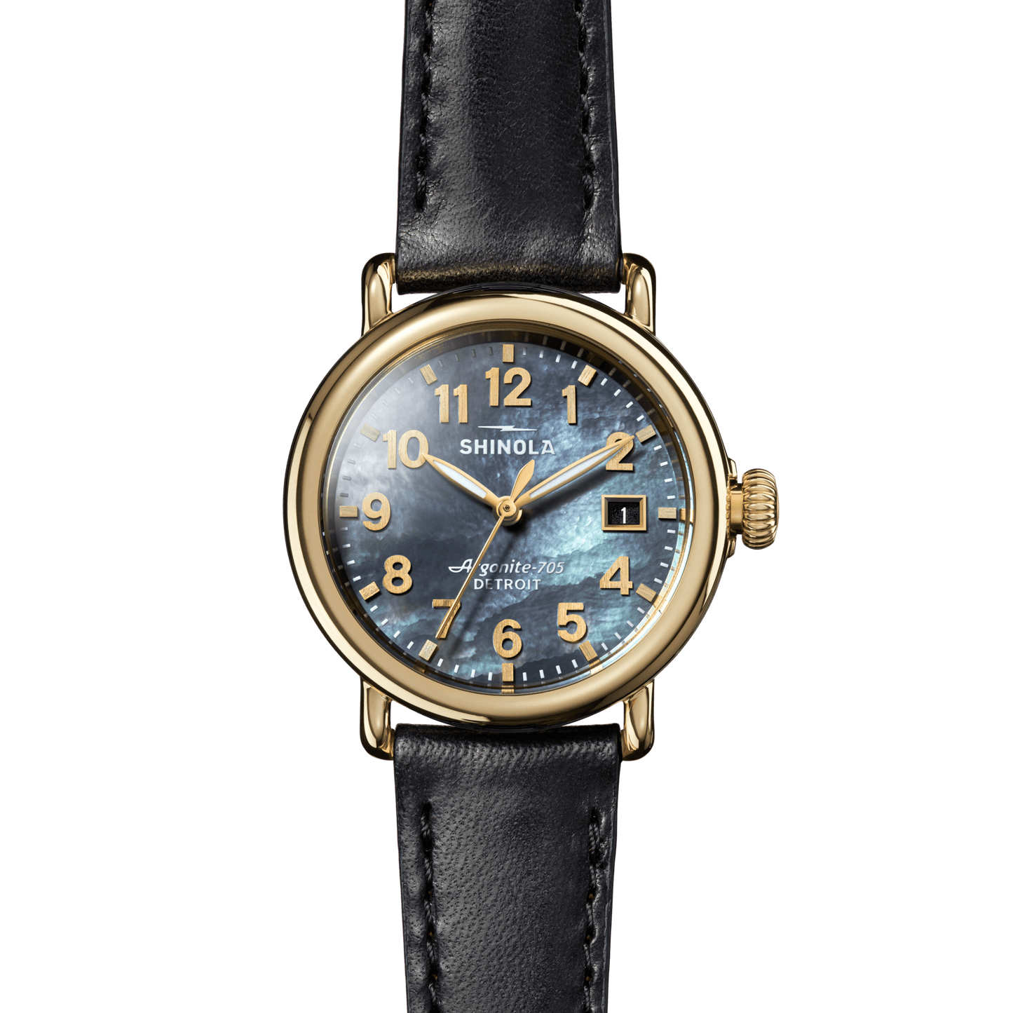 Shinola Runwell Watch 36mm S0120493246-1-GryMOP-36-USA