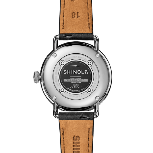 Shinola Canfield Watch 38mm S0120315245-1-Blk-38-USA