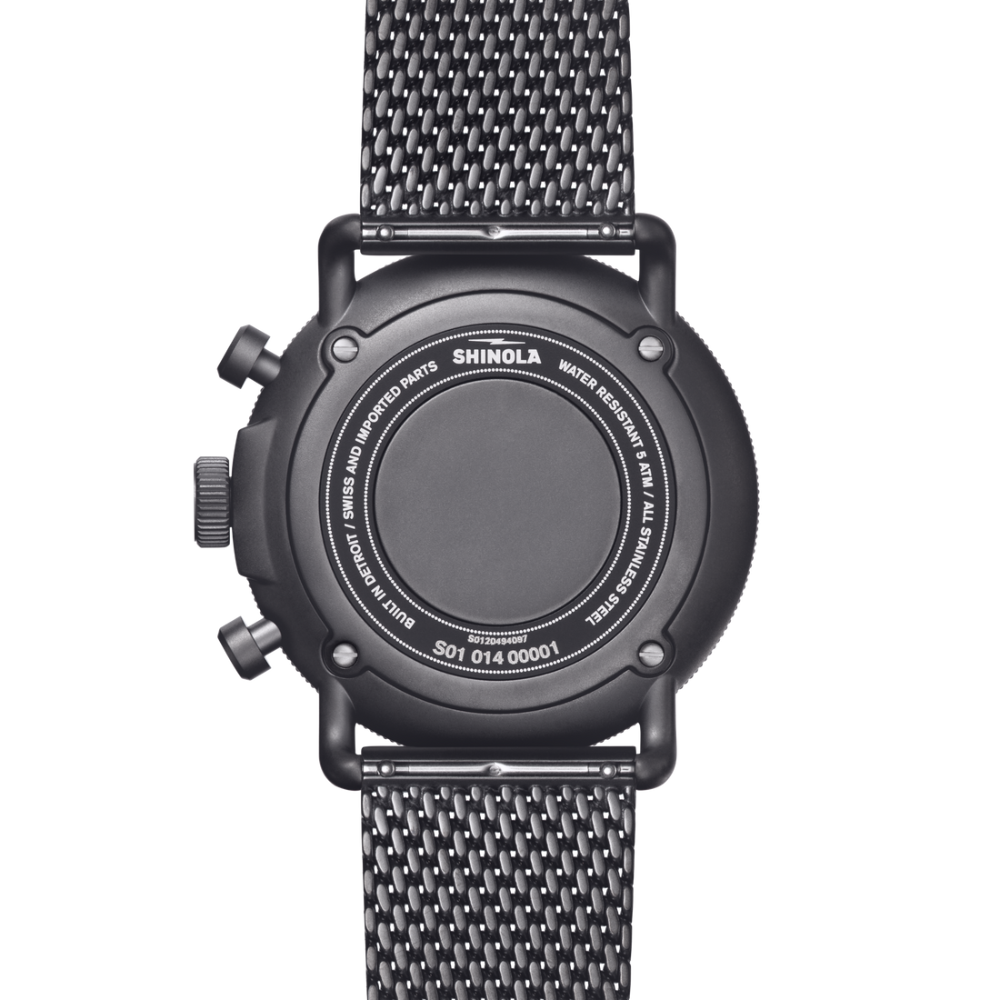 Shinola Canfield C56 Chronograph Watch S0120494097-1-CoolGry-43-USA