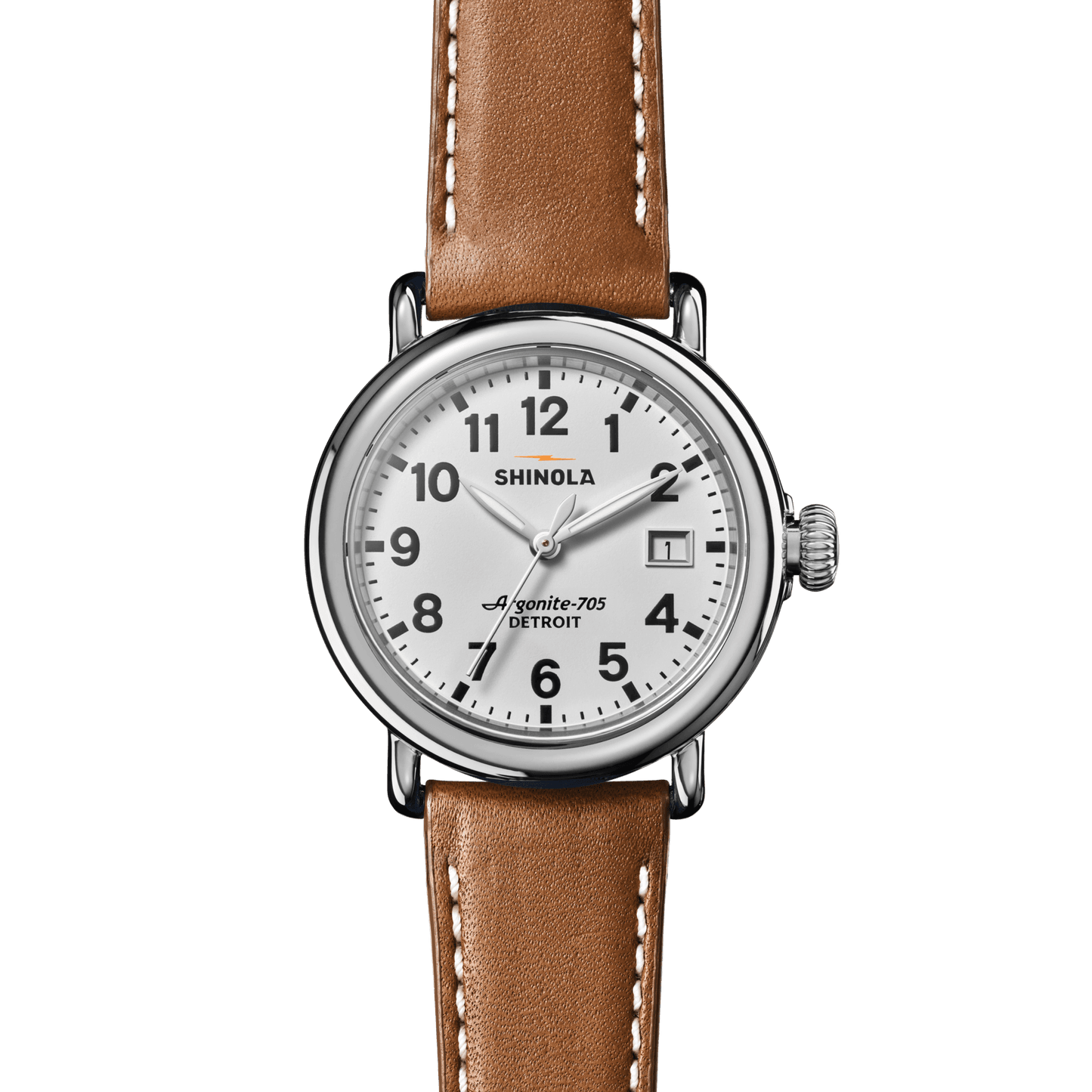 Shinola Runwell Watch 36mm S0120315257-1-Wht-36-USA