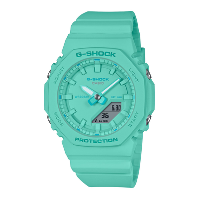 G-Shock GMAP2100-2A Monochromatic Dynamic Turquoise Casioak Short Band