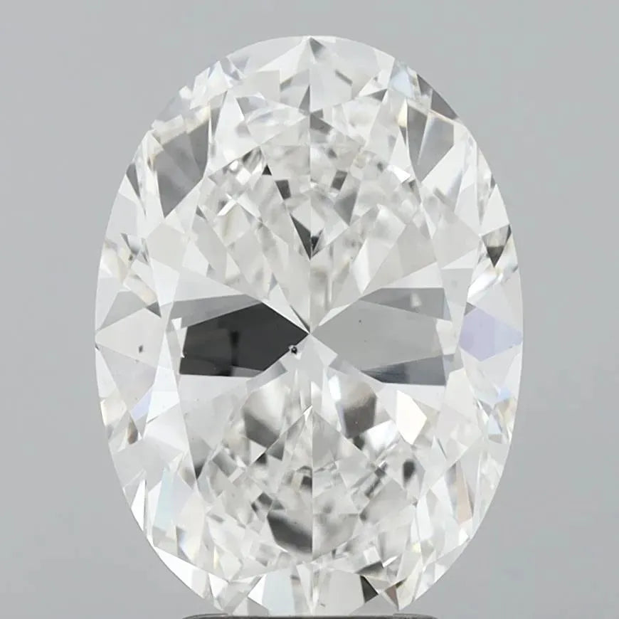 4.01ct Oval Lab Grown Diamond (Colour F, Clarity VS2, IGI Certified)
