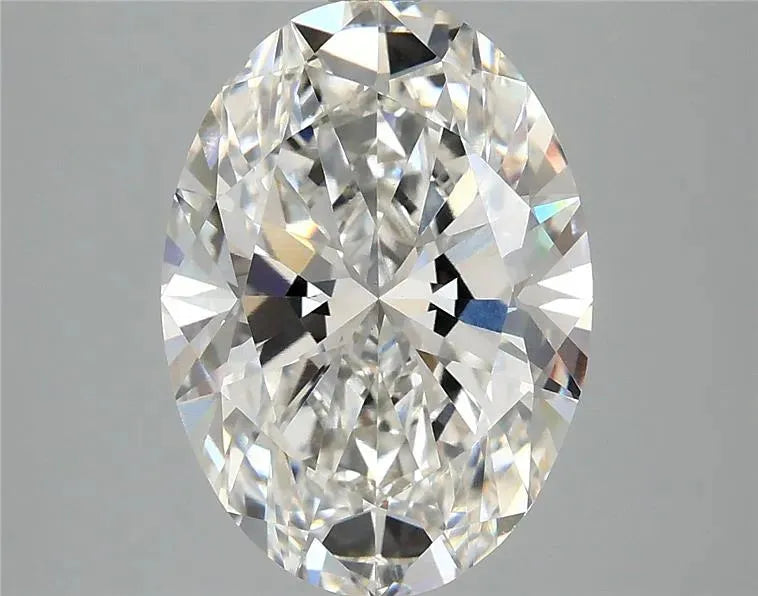 4.08ct Oval Lab Grown Diamond (Colour G, Clarity VVS2, IGI Certified)