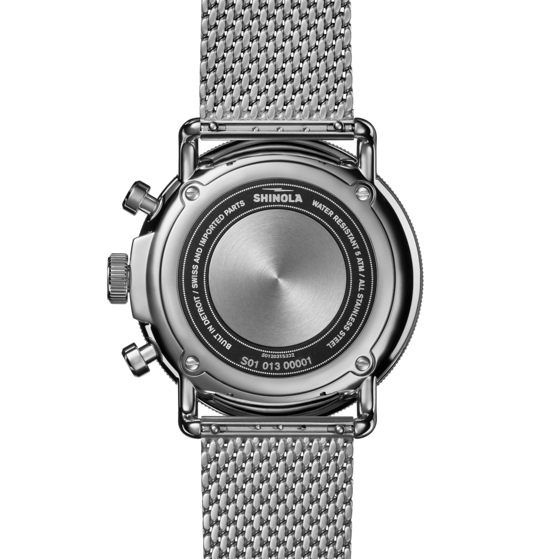 Shinola Canfield C56 Chronograph Watch S0120315332-1-WskBrn-43-USA