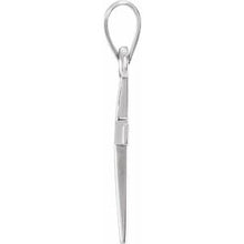 Sterling Silver Cross Pendant R41279:1024:P