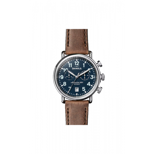 Shinola Runwell Watch S0120194490-1-MdntBlu-41-USA
