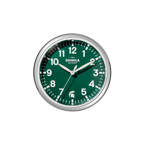 Shinola Runwell Michigan State University 14" Wall Clock S2620240938