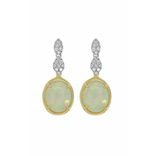 Spark Creations Earrings E 6337-OPAL
