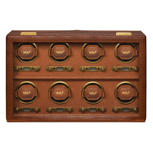Wolf Brogue 8 Piece Watch Winder 440806
