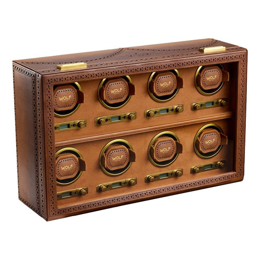 Wolf Brogue 8 Piece Watch Winder 440806