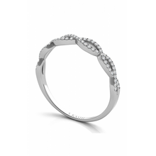S Kashi & Sons Criss Cross Wedding Band EN7325-BWG