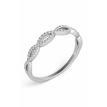 S Kashi & Sons Criss Cross Wedding Band EN7325-BWG