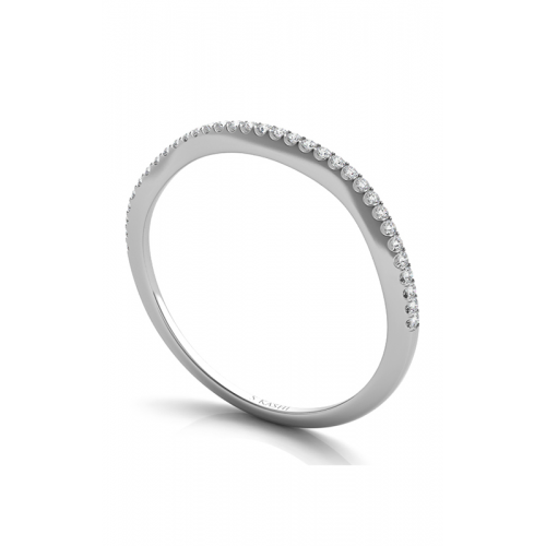 S Kashi & Sons Curved Wedding Band EN7333-BWG