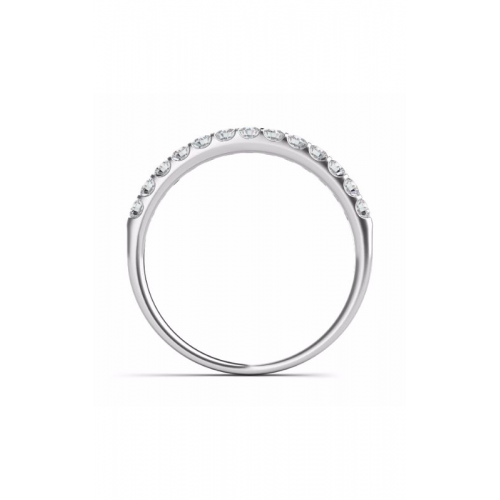 S Kashi & Sons Prong Set Wedding Band EN6593-BWG