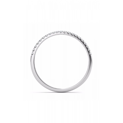 S Kashi & Sons Prong Set Wedding Band EN7330-BWG