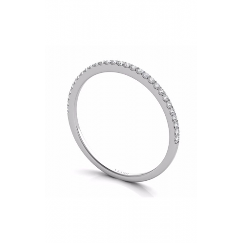 S Kashi & Sons Prong Set Wedding Band EN7327-BWG