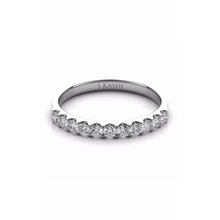 S Kashi & Sons Prong Set Wedding Band EN6708-BWG
