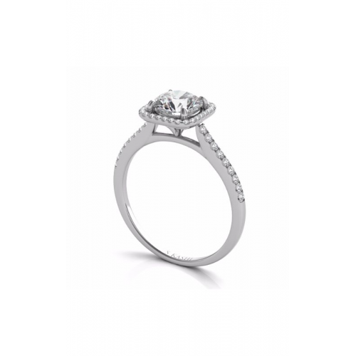 S Kashi & Sons Halo Engagement Ring EN7330-1WG