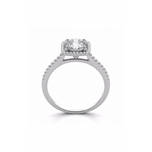 S Kashi & Sons Halo Engagement Ring EN7330-1WG