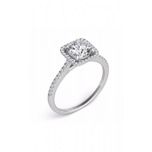 S Kashi & Sons Halo Engagement Ring EN7330-50WG