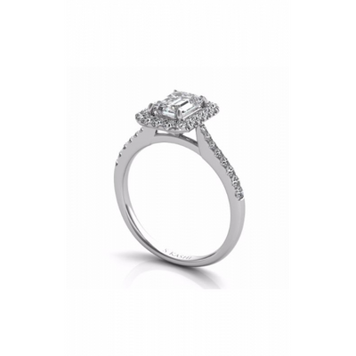 S Kashi & Sons Halo Engagement Ring EN7597-7X5MWG