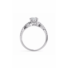 S Kashi & Sons Side Stone Engagement Ring EN7522-1WG