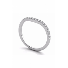 S Kashi & Sons Curved Wedding Band EN7303-BWG