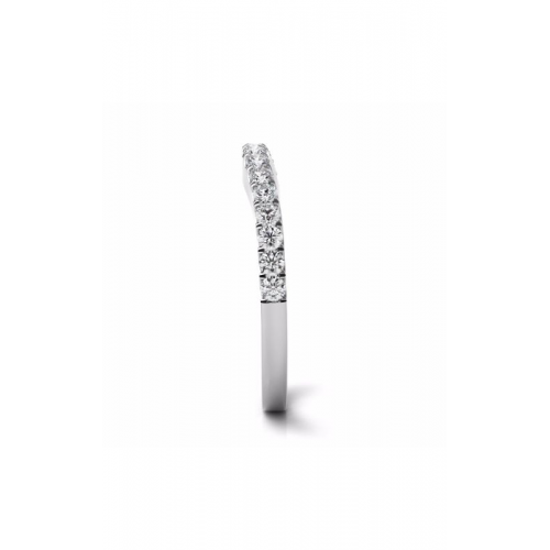 S Kashi & Sons Curved Wedding Band EN7154-BWG