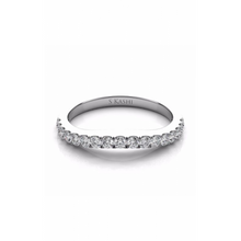 S Kashi & Sons Curved Wedding Band EN7154-BWG