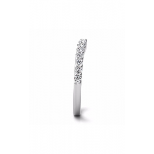 S Kashi & Sons Curved Wedding Band EN6999-BWG