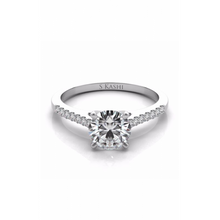 S Kashi & Sons Side Stone Engagement Ring EN7488WG