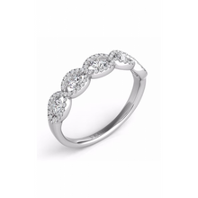 S Kashi & Sons Stackables Wedding Band D4330WG