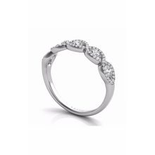 S Kashi & Sons Stackables Wedding Band D4330WG