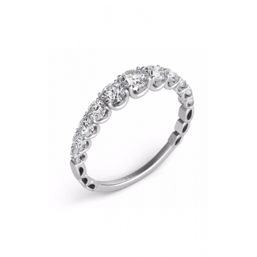 S Kashi & Sons Prong Set Wedding Band EN7583-BWG
