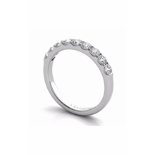 S Kashi & Sons Prong Set Wedding Band EN7164-BWG