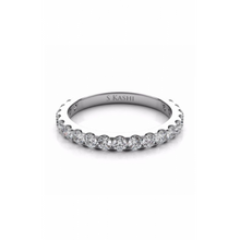 S Kashi & Sons Prong Set Wedding Band EN7006-BWG