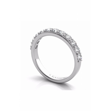 S Kashi & Sons Prong Set Wedding Band EN7346-BWG