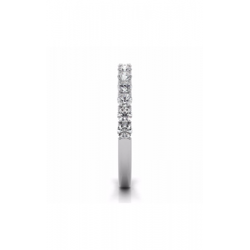 S Kashi & Sons Prong Set Wedding Band EN7637-BWG