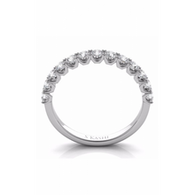 S Kashi & Sons Prong Set Wedding Band EN7637-BWG