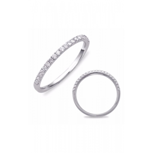 S Kashi & Sons Prong Set Wedding Band EN7569-BWG