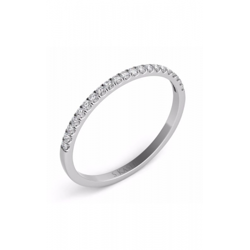 S Kashi & Sons Prong Set Wedding Band EN7519-BWG